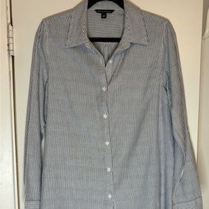 Zac & Rachel button up striped shirt size Large